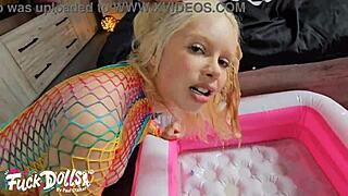 Busty beauty vivian lola takes rough 1on1 piss drinking assfuck with rimming spit and cum swallow!