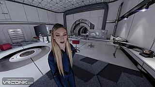 Vr Conk Blonde Susan Storm Delivers Deep Blowjob In Fantastic Four Cosplay Parody