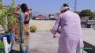 Outdoor Holi Fuck With Friend's Step Sister