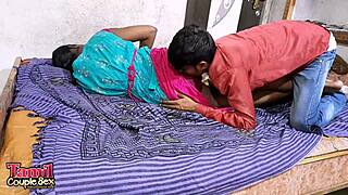 real indian homemade porn with rough college girlfriend fucking in hardcore missionary