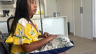 Busty Stepmom Leyne Rodriguez Shares Bed With Stepson For Sex With Spreading And Petite Latina Lingerie