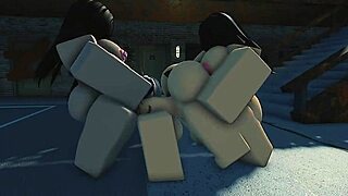 i uh love watchin this roblox futa with big tits squirtin in double penetration