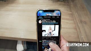 audrey madison gets blindfolded for taboo prank with stepmom