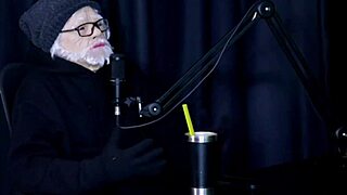 watch the naughty interview full of debauchery with flor de damiana and vovô moai in porn cast brazil - part 2 on sheer red