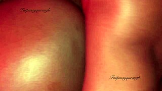 Spreading my stepmom's wet pussy wide open for aggressive hardcore doggy pounding in part two