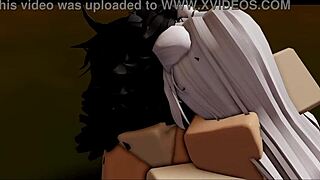 roblox fight goat animations with fishnets in cartoon style