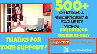 Hot Secretary Hints At Dancing And Teasing Moves In The Office Setting