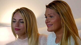 Abby Cross And Blake Eden Scissor Hard Then Lick Wet Pussies