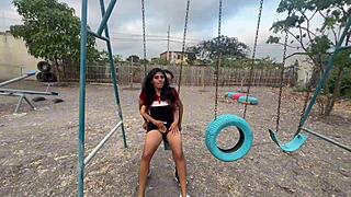 Fun Sex In Public Park