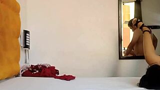 Recording My Stepfather Watching Me Try On Clothes Ends With His Cock In My Tight Peruvian Pussy