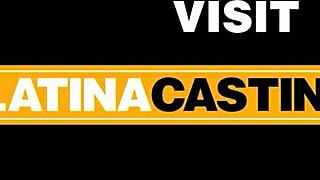 黑妞健身妹假试镜遭巨屌爆菊