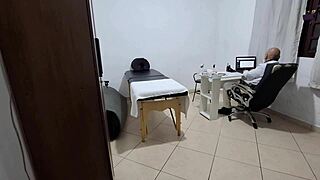 Hey, check out this patient getting her asshole fingered by the proctologist in a humiliating rectal exam!