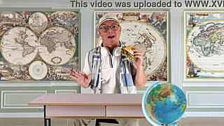 Hey you know in torcelini school geography lesson 1 we cover seas and oceans with some teasing striptease.