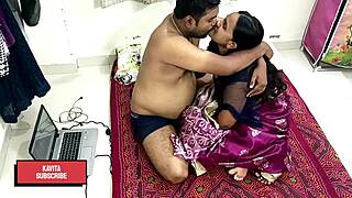 i fuck indian desi kavita like real whore with small dick blowjob and wild hairy pussy sex