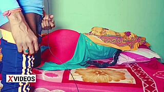 I feel so thrilled when stepbrother in law fucks lonely sleeping bhabhi in homemade cheating session