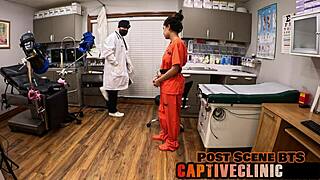 Heartbreaking Humiliation for Alix Avery in Shocking Backstage Latex and Tattoo Scene