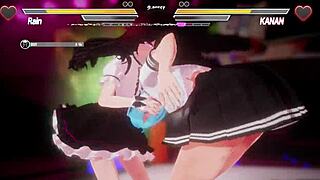 Lesbian Women Engage In Intense Masturbation And Anal Fingering Battle