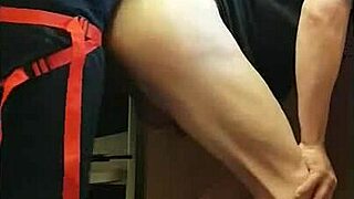 Pegging my boyfriend's ass in the kitchen, public cornfield, and bathroom! Taking ass to mouth thrills in part 1.