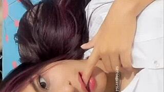 After hot massage brunette gets good fucking in real casero style with big ass shaking.