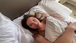 Intense homemade sex filled with passionate moans and deep connection