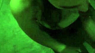 Hey, watch this romantic passionate sex with my new wife slut in long stockings as amateur Nora MILF