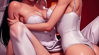Helen Parr X Violet Parr Sex Scenes Part 2 Ai Generated Hentai