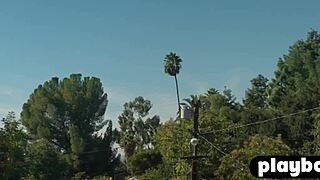 Big Fake Tits Milf in Undressing Solo Exposed Stunning Body with Striptease and Redhead Ass