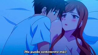 Overflow cap 2 sub español with big tits hentai sex