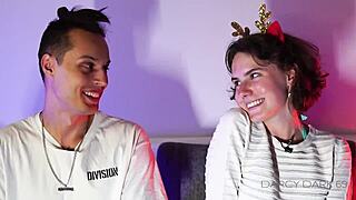 Strip game on PS4 turns into big cock teacher-student monster action?