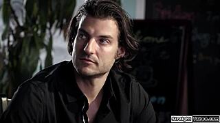 FLIGHT ATTENDANT FUCKED BY MARRIED MAN! BRUNETTE MILF CHEATS WITH DEEPTHROAT BLOWJOB CUNILINGUS!