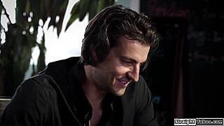 FLIGHT ATTENDANT FUCKED BY MARRIED MAN! BRUNETTE MILF CHEATS WITH DEEPTHROAT BLOWJOB CUNILINGUS!