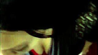 oh yes, choke me with that big cock! cute 18 year old amateur college girl begs during doggystyle anal and pussy licking.