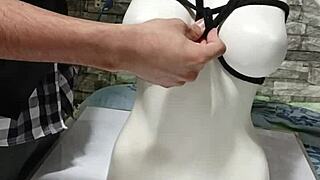 i'm sharing a peruvian tutorial on safely tying breasts in bdsm style