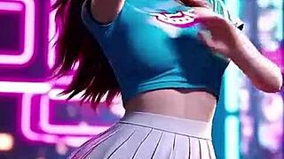 D va does flirty dance in overwatch 3d hentai animation