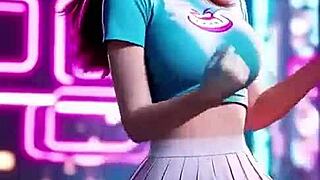 D va does flirty dance in overwatch 3d hentai animation