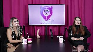 compilados da malu paz no bora cast com bruna carlos watch on sheer red