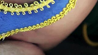 This Thai amateur milf in cosplay gets her tight pussy licked and fucked by husband with cunilingus, blowjob, toys, and anal in homemade video.