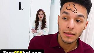 Skinny Stepdaughter Nikki Got A Special Surprise For Pops With Blowjob And Petite Taboo Ass Play