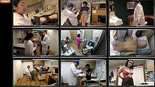 Nurse Aria Nicole humiliates patient Channy Crossfire backstage