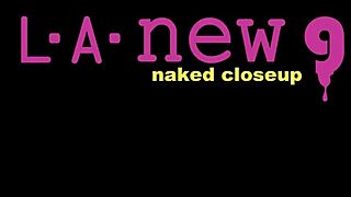 Cute blonde teen 18+ strips sexy petite body casting sofa interview!