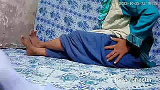 indian doctor bangs busty nurse doggystyle in jungle... those big natural tits bounce wild!