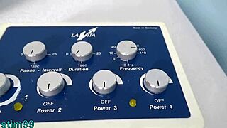 Mature Japanese MILF Screams from German Electro Pee Hole Torment!