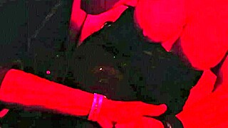 Wife gloryhole sucks brazilian big cock husband watches