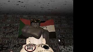 blonde snow bunny slut rough deepthroats my cock in roblox condo