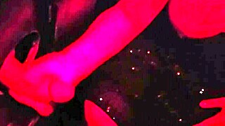 Wife gloryhole sucks brazilian big cock husband watches