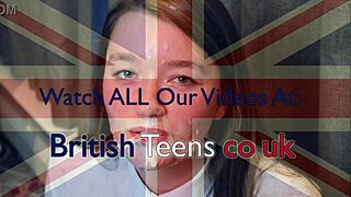 Nerdy British Student Teased to Orgasm by Teacher at Desk