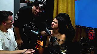 ruan kisses sexy naturist natasha deep on beach while hubby watches podcast