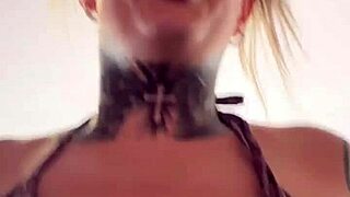 Wet Pussy Dripping Down Legs in Gym Workout Natural Tits Tease