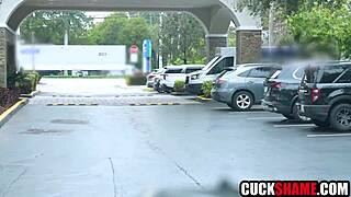 cuck hubby spies wife cheating hardcore with lover's big cock