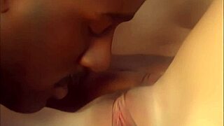 Fucking Brunette Cougar's Gaping Shaved Pussy And Ass In Fishnets